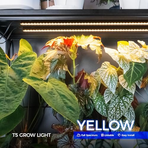 Barrina T5 Grow Lights for Growth, 3FT 16W Yellow, LED Grow Lamp, 8 Packs - Image 3