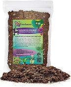 Gardenera Assorted Foliage Potting Mix - Premium Quality Blend for Healthy Root Development and Striking Greenery - 4 Quart by Gardenera