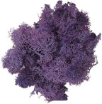 200g Artificial Moss for Crafts, Faux Decorative Plant for DIY Walls Wedding Party Table Centerpieces Home, Purple by LKXHarleya