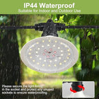 Outdoor Grow Lights for Plants, Full Spectrum Greenhouse Grow Light, Outdoor Waterproof Appearance Patent Design, 42FT Adjustable Cord for Vegetables, Seedlings, Flowers (12 Lights) - Image 4