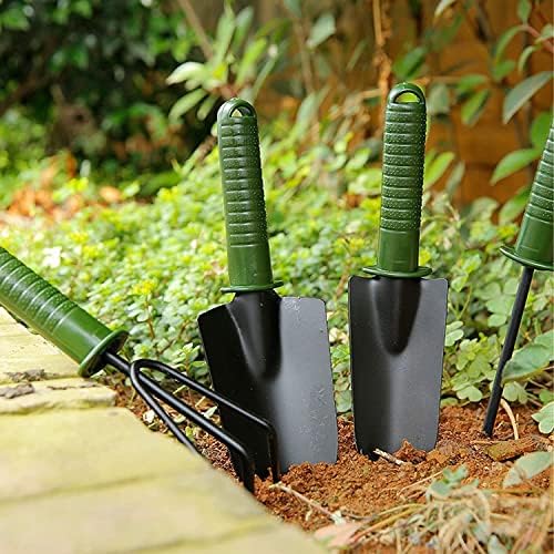 Garden Shovel,Garden Trowel, 4 Pieces Gardening Hand Kits Garden Accessories, Garden Hand Tool, Outdoor Gardening Hand Tools Gardening Gifts for Women Men, Parent - Image 5