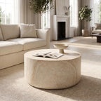 HNY 31.5" Round Magnesia Coffee Table - Image 2