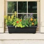 Novelty (#16308 Countryside Flower Box, Black - 30" - Image 2