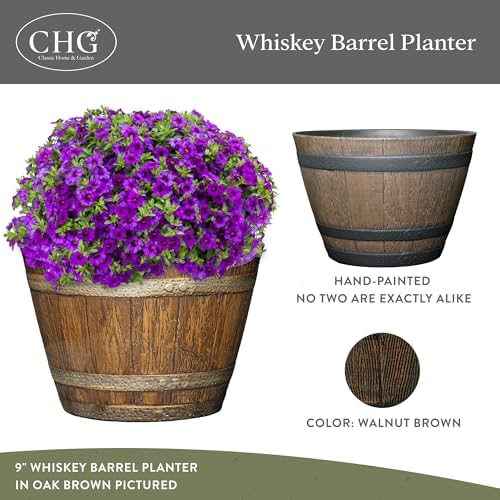 15" Jameson Barrel with Drainage in Kentucky Walnut - Image 2