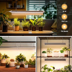 1.4FT Hanging Grow Light for Indoor Plants, Full Spectrum, T5 - Image 2