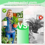 2 Set Adjustable Plant Risers for Inside Pots, 13-21” Telescopic Tapered Flower Pot Stand, Fits 6/8/10 Inch Base for Large Indoor & Outdoor Planters of All Shapes - Image 5
