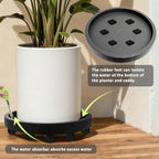 1 PCS 23 Inch Extra Large Plant Caddy with Wheels,Heavy Duty Wheeled Stand - Image 5