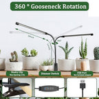 Grow Lights for Indoor Plant 6000K White Red 40 LEDs,Plant Growing Light - Image 5