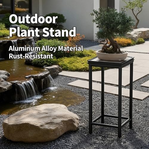 Tall Plant Stand Aluminum Outdoor & Indoor Sturdy Rustproof - Image 2