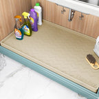 TigeJoy Under Sink Mats for Kitchen Waterproof 25" x 22", Cabinet Liner by TigeJoy