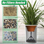Plant Risers for Inside Pots, Metal Planter Inserts Pot Filler, 12-22" Rise - Image 3