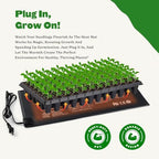 Epic Gardening Seedling Heat Mat for Plants – High-Performance 20W Heavy-Duty PVC Heating Mat for Seed Germination, Plant Growth, & Fermentation | Durable & Reliable Warmth for Indoor Gardening - Image 3