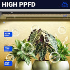 Barrina T5 LED Grow Lights, 2FT Yellow, Black Cover, Linkable, 2 Packs - Image 4