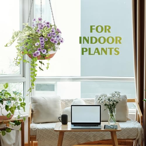 GARDIFE Hanging Planters, Self Watering, White 12 Inch 2 Pack with Drainage - Image 6