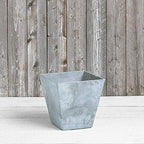Root & Vessel, ArtStone 35120 Ella Square Planter, Grey, 12-Inch - Image 2