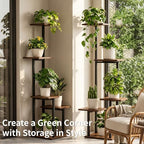 LATIBELL Plant Stand with Grow Light Indoor Plant Shelf, 2 Pack 6 Tier - Image 4
