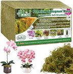 Halatool 5.5 LB Natural Green Forest Moss, Long Fiber Dried Sphagnum Moss by HALATOOL