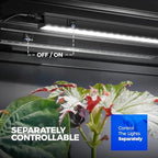 Barrina T5 Grow Lights for Indoor Plants, Full Spectrum, 1ft 5000K, 4 Packs - Image 4