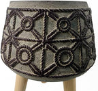 Leaf Large Planters Plant Pots, 36cm Rope fibreglass Composite - Image 5