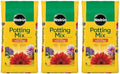 Miracle-Gro 3 Pack Potting Soil Mix for Container Plants, Flowers, Vegetables, Shrubs, Annuals, and Perennials, Feeds for Up to 6 Months, 2 Cu Ft by Unknown