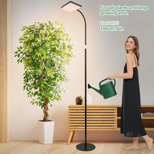 FRGROW 2026 Full Spectrum Floor Lamp Grow Light for Indoor Tall Plants - Image 2