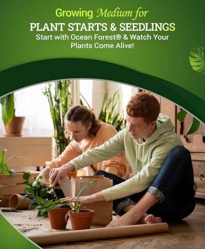 FoxFarm Ocean Forest Potting Soil for Container Gardens - Light, Aerated Texture with Fish Meal, Crab Meal, Earthworm Castings - Houseplant Potting Mix for Seedlings & Plant Starts - 12 Quart - Image 4