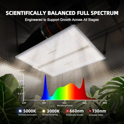 Spider Farmer SF4000 LED Grow Lights for Indoor Plants in 4x4 Grow Tent - Image 5
