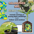 FoxFarm Salamander Soil Potting Mix, 1.5cu ft - Watering Holding Properties, Made for Plants and Cuttings, Indoor/Outdoor Cultivation - Reduces Frequent Waterings - Image 3