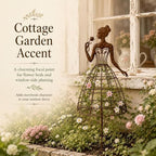 Vintage Lady Garden Trellis Stake (2pcs) - Image 6