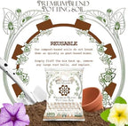 Organic Mechanics Premium Blend Potting Soil, 1 Cu Ft - Moisture-Retentive, Peat-Free, Compost - Enriched Mix with Worm Castings & Perlite for Houseplants, Annuals, Veggies & Tropical Plants - Image 4