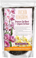 GARDENWISE Orchid Potting Mix – Orchid Bark, Sphagnum Moss, Tree Fern & Perlite for Repotting Phalaenopsis Orchids, Indoor Plants, Orchid Soil Medium – Sustrato para Orquídeas (5 Quart) by GARDENWISE