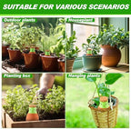 LemonRoad 6 Pcs Self Watering Terracotta Globes 11.5oz Large Ollas Plant Watering Globes Planter Insert Spike Pot Clay Planter Irrigation Device for Outdoor Indoor Easy to Refill Plant Lover Gift - Image 6