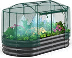 Quictent Raised Garden Bed Kit with Self Watering System & Netting 6x3x1Ft by QUICTENT