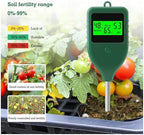 3-in-1 Soil Tester Fertility Humidity PH Meter Digital LCD Backlit Moisture Acidity Sensor for Outdoor Plants Gardening Farming - Image 5