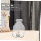 3pcs Glass Mushroom Growth Jar with Lid 650ml Xmas - Image 6