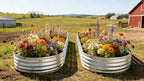 9 ft x 3 ft Raised Garden Bed Metal Elevated Planter for Vegetable Flower Herb (2pk) - Image 3