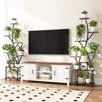 Plant Stand Indoor with Grow Lights 2 Pack Plant Stands Indoor 8 Tiered 64" Tall Plant Shelf for Indoor Growing Multiple Corner Metal Flower Holder Home Decor Display Shelves for Living Room Patio - Image 2