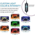hygger Advanced LED Aquarium Light with Timer, 24/7 Lighting Cycle & DIY Mode, Full Spectrum Fish Tank Light for 30-36 in Freshwater Planted Tank - Image 2