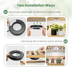 Kullsinss 3.5" Grow Lights for Indoor Plants, 36W Full Spectrum Plant Light - Image 6