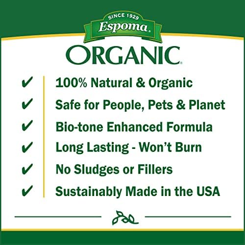 Espoma Organic Plant-Tone 5-3-3 Natural & Organic All Purpose Plant Food; 36 lb. Bag; The Original Organic Fertilizer for All Flowers, Vegetables, Trees, and Shrubs - Image 4