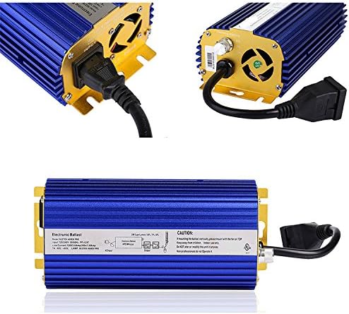 400 Watts Digital Dimmable Electronic Ballast for HPS MH Grow Light Bulb Lamp (400W, Blue) - Image 5
