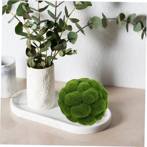 Simulated Moss Ball Decorative Balls for Crafts Fake Plants for Indoor Window Ceiling Landscape - Image 4