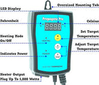 Plug in 1000 Watt Heating Thermostat Outlet 34-108°F by Propagate Pro 110V, 120V Heat Mat Heater Pad Temperature Controller for Starting Seeds, Reptiles, Egg Incubation + Beer Brewing/Wine Making - Image 3