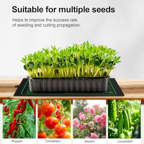 20"x20" Durable Seedling Heat Mat for Seed Starting and Germination - Image 5