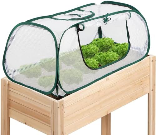 Garden Bed Cover, Greenhouse, Plastic Hot House by SUMGROW