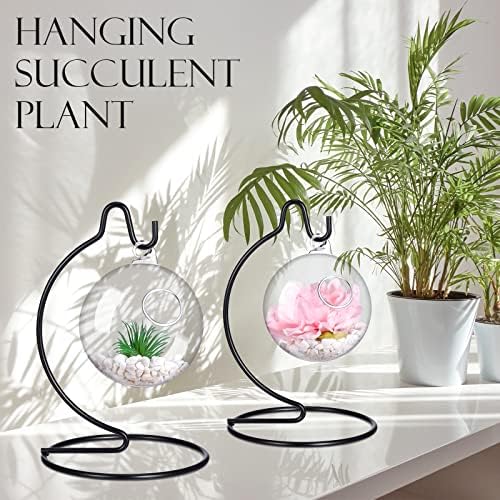 Tatuo 50 Pcs Ornament Display Stand Glass Ball Holder Hanger Stand - Image 2