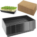 10 Pack 1020 Seed Starting Trays, Microgreens Growing Kit by Unknown