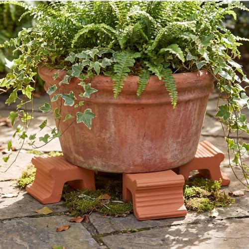 LemonRoad Extra Large Terra Cotta Cement Pot Feet for 20"-30" Pots - Image 6