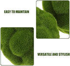 Cabilock 6 Pack Faux Moss Balls Decorative for Bowls, Artificial Green Topiary Orbs in 3 Sizes 2.3, 4.7 and 5.9 Inches, Bowl Fillers for Home Table Centerpieces, Wedding and Garden Decor - Image 5