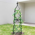 Metal Obelisk Trellis - 38.3"" Climbing Support for Vines & Roses by Goooxim